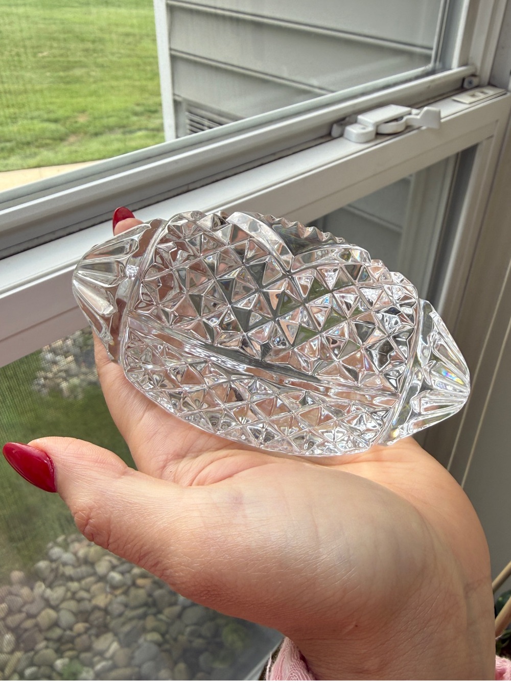 Waterford Crystal Football Sculpture Engravable good  Condition